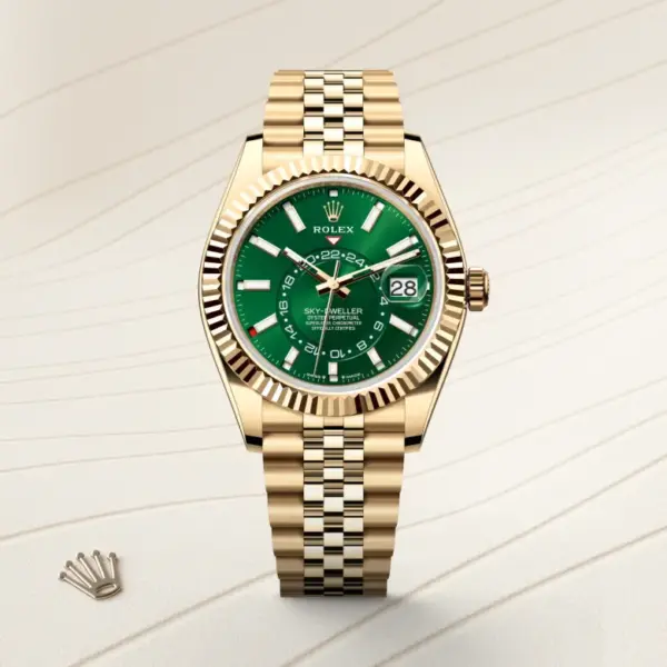 Rolex Sky-Dweller Oyster, 42 mm, yellow gold M336938
