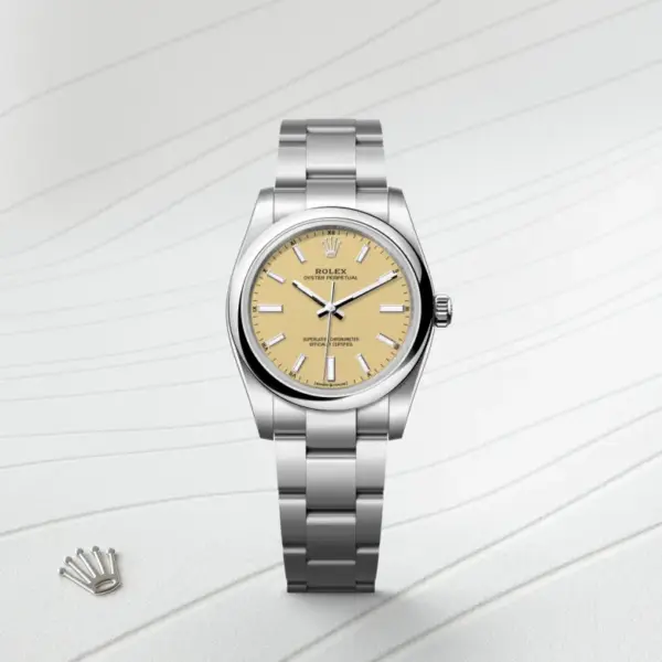 Rolex Oyster Perpetual Oyster, 34 mm, Oystersteel M124200-0007