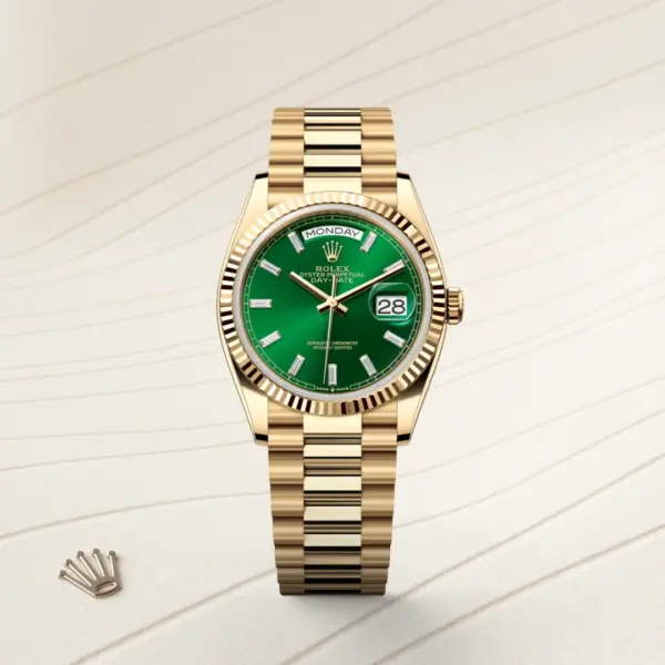 Rolex Day-Date Oyster, 36mm, yellow gold diamonds M128238