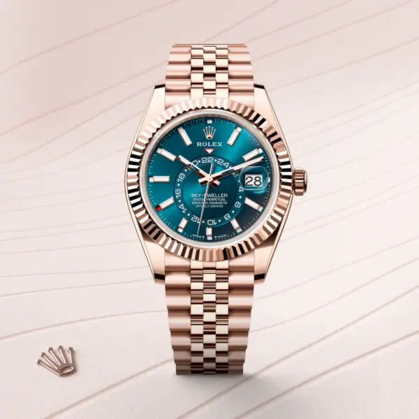 Rolex Sky-Dweller Oyster, 42 mm, Everose gold M336935